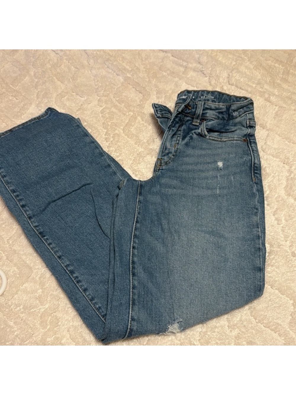 Old Navy Women's Boyfriend Jeans - Medium Blue Wash